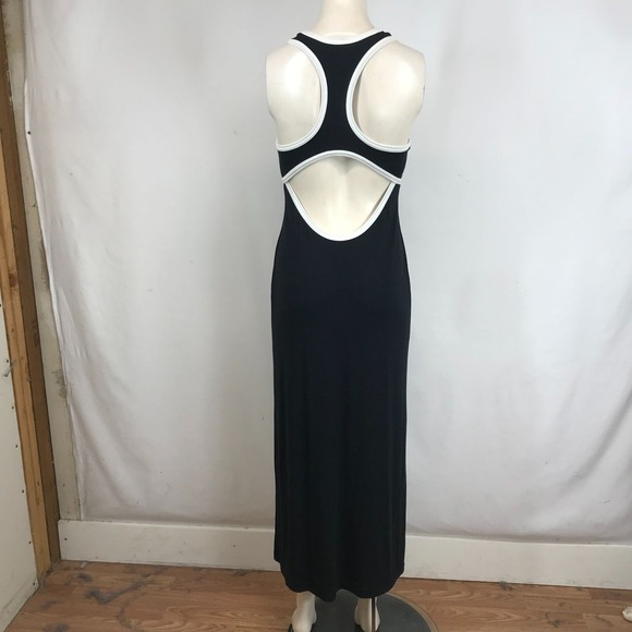 FREE PEOPLE FREE-EST - WOMENS XS -BLACK SLEEVELESS RACER BACK TANK DRESS - Picture 5 of 8
